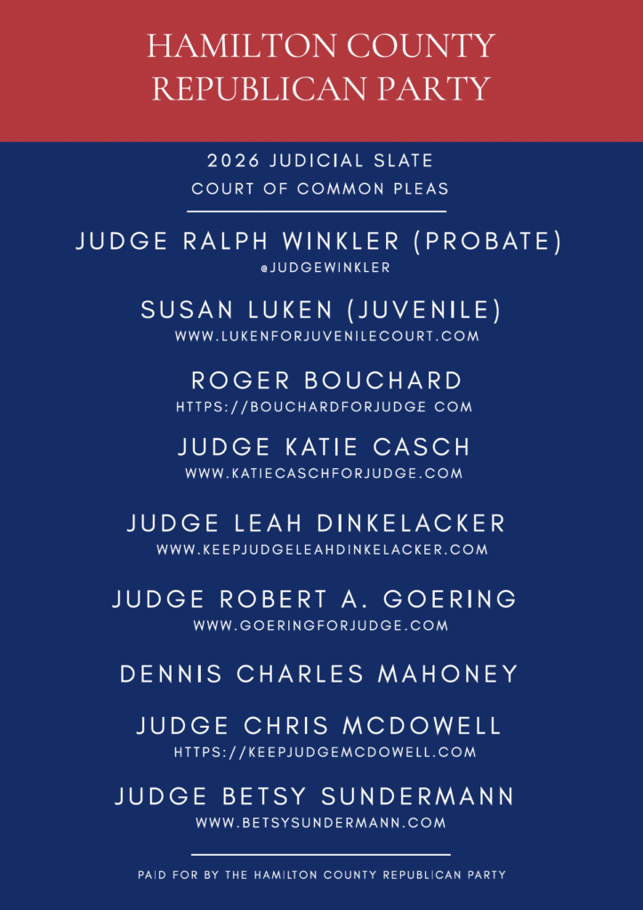 2026 GOP Slate of Judges